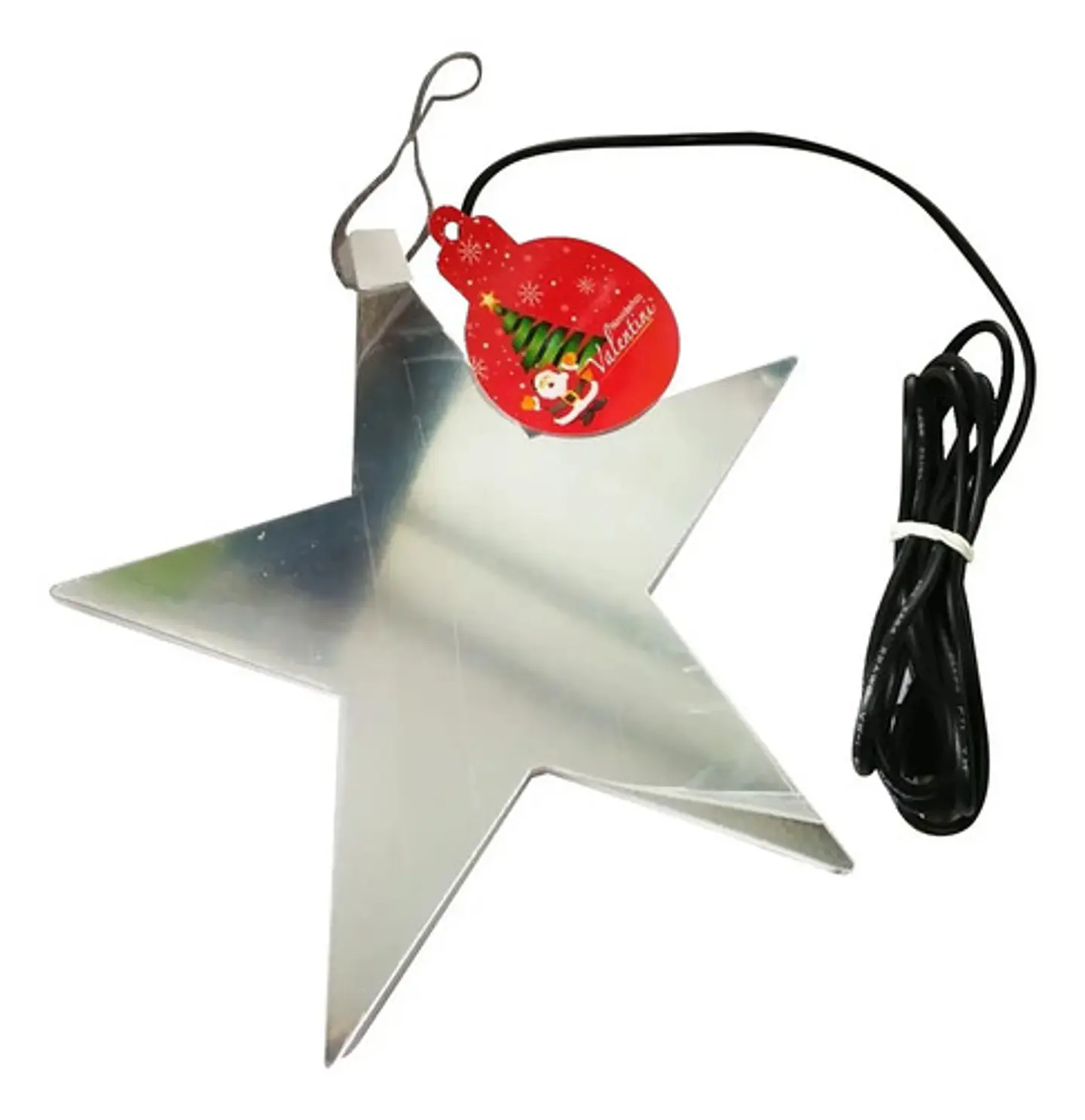 Estrella 21cm Decorativa Navideña Con Luz Ref. 19210-sla 1