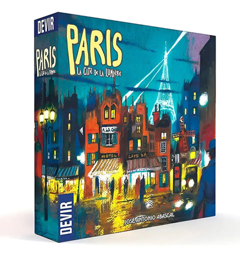Paris La Cite De La Lumiere Juego De Mesa Devir Ciudad Luces 1