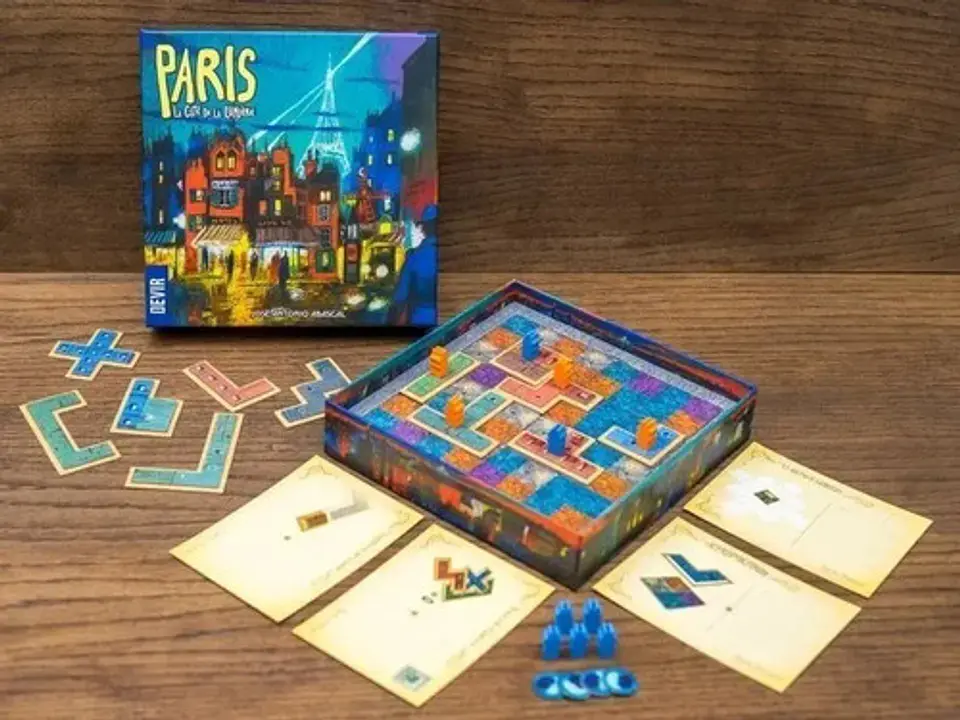 Paris La Cite De La Lumiere Juego De Mesa Devir Ciudad Luces 3