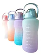 Termo Botella De Agua Motivacional Con Pitillo 2 Litros - Miniatura 6