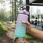 Termo Botella De Agua Motivacional Con Pitillo 2 Litros - Miniatura 7