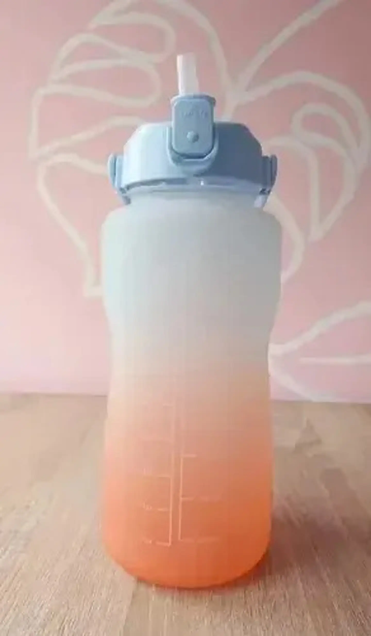 Termo Botella De Agua Motivacional Con Pitillo 2 Litros 10
