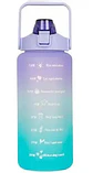 Termo Botella De Agua Motivacional Con Pitillo 2 Litros - Miniatura 12