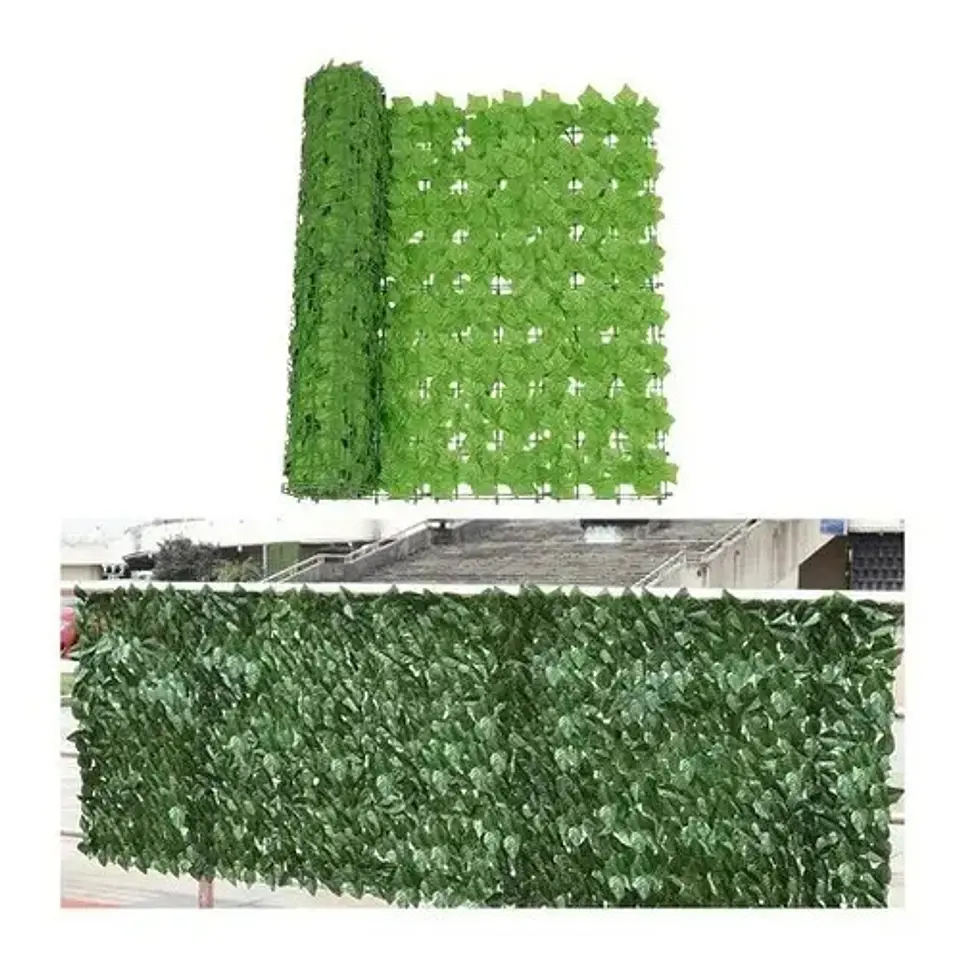 Enredadera Hojas Artificial Decorativa Enrollable 3x1 Mts 5