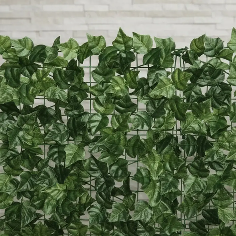 Enredadera Hojas Artificial Decorativa Enrollable 3x1 Mts 8