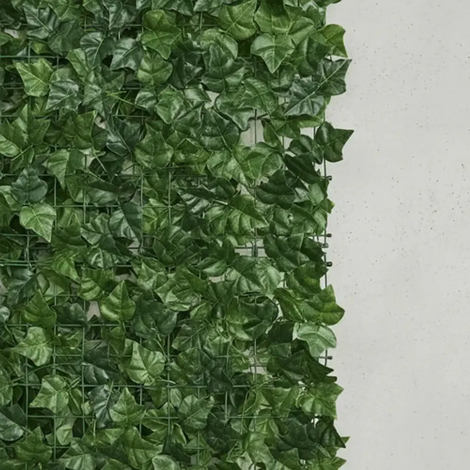 Enredadera Hojas Artificial Decorativa Enrollable 3x1 Mts 9