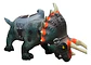 Montable Triceratops Dinosaurio Niño Juguete Grande - Miniatura 3