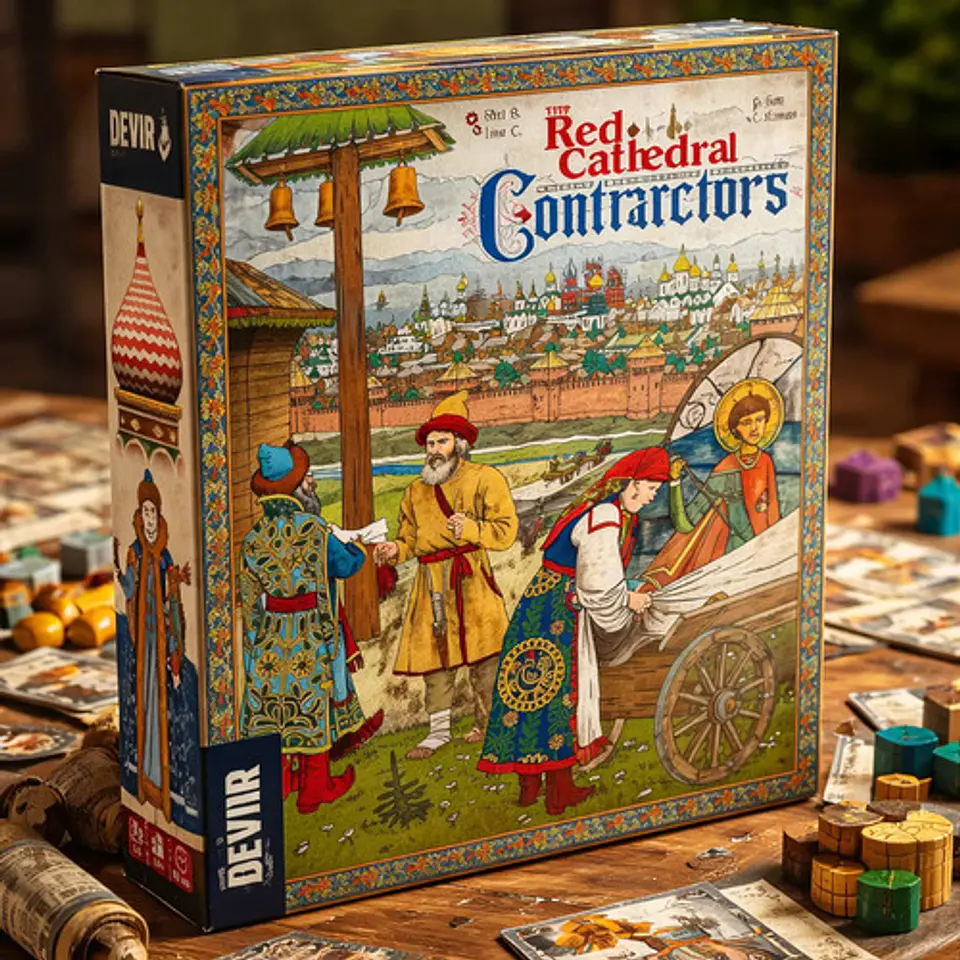 Juego De Mesa Red Cathedral Contractors Expansión 1