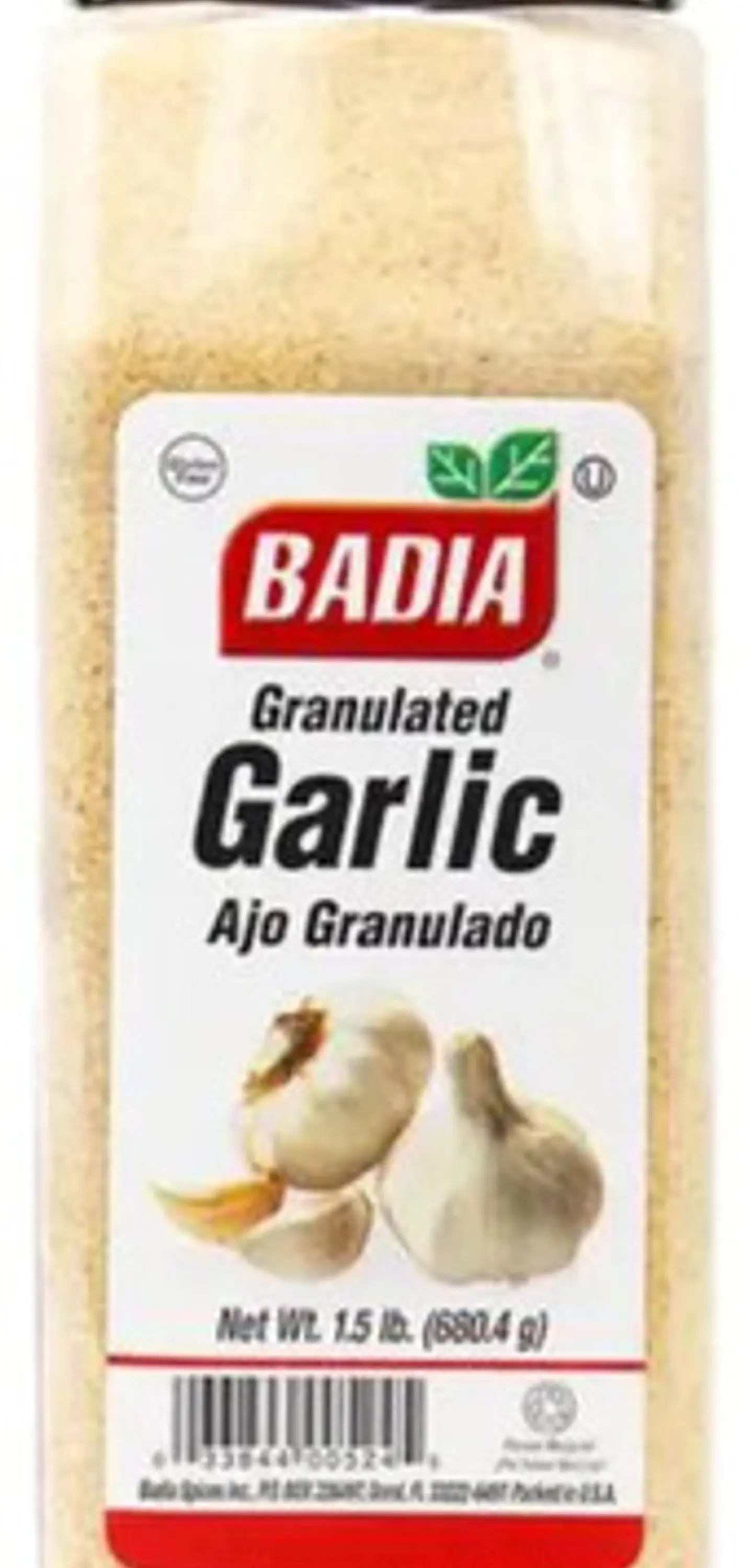 Ajo Granulado 680g Badia Condimento Cocina Hogar 1.5lb 1