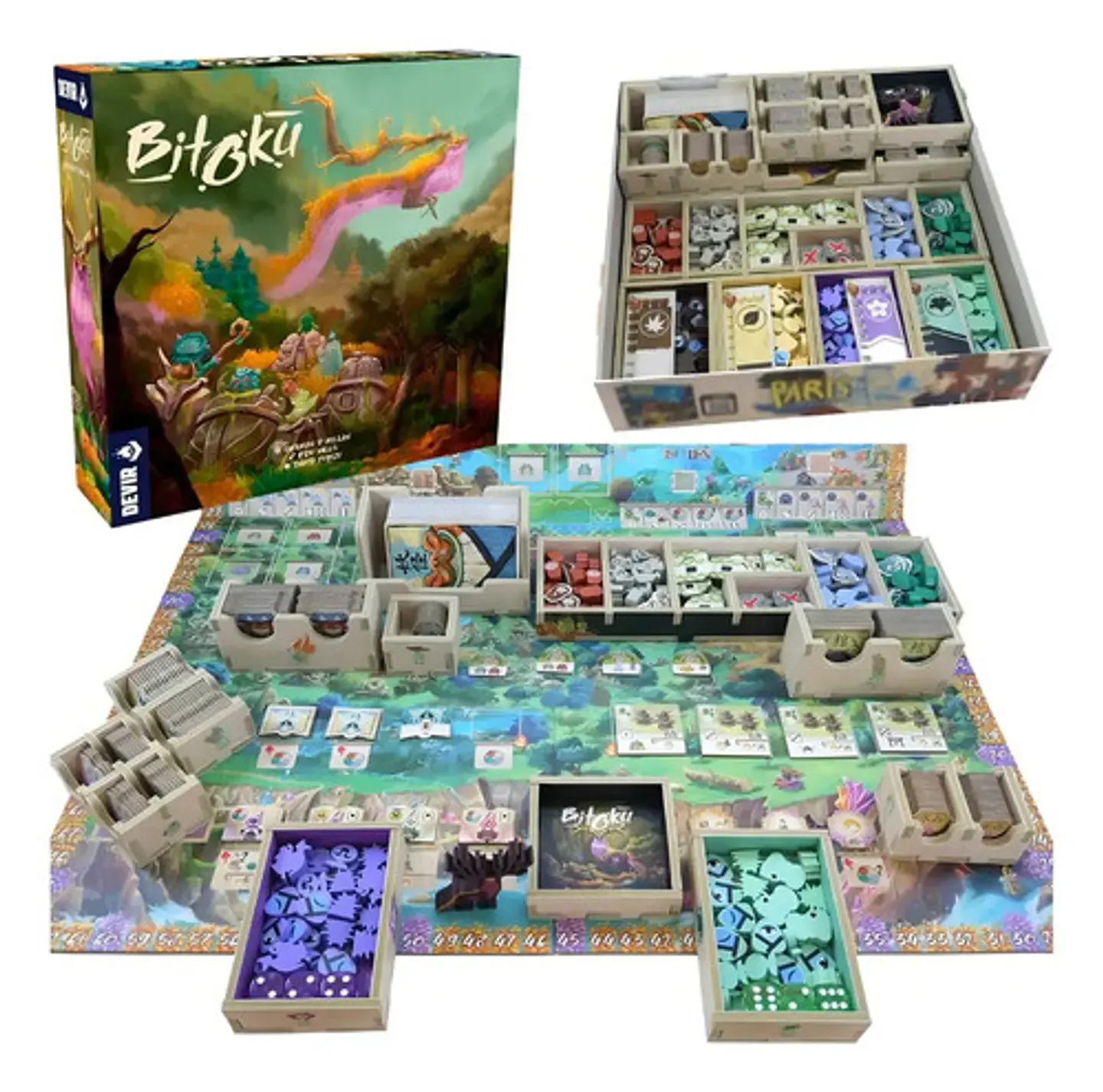 Juego De Mesa Bitoku Devir De Estrategia Para 1 A 4 Jugadores 11