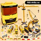 Maletín Juguete Construcción Vehículos Glw 8814 Escala 1:55 - Miniatura 2