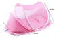 Mosquitero Cuna Portatil Bebes Colchoneta Y Almohada Puntos - Miniatura 2
