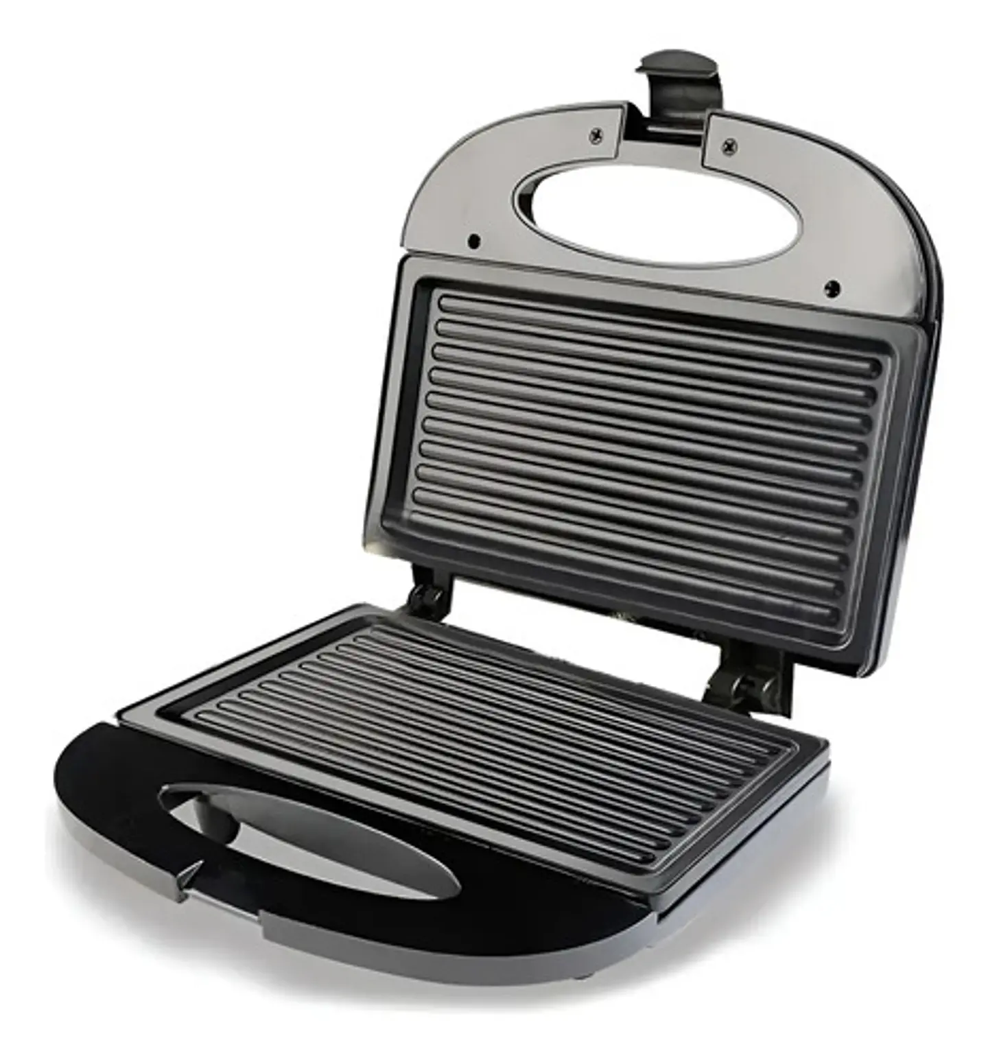 Sandwichera Grill Asador 2 En 1 Home Elements Antiadherente  1