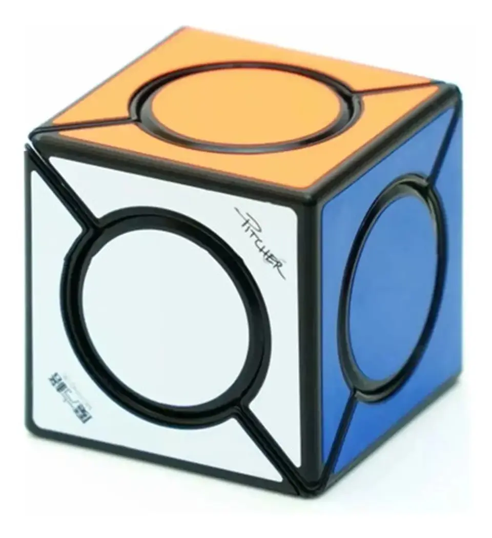 Cubo Cuberspeed Qiyi Seis Puntos Negro Magico Six Spot Cube Negra Eqy 729 5