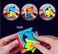 Cubo Cuberspeed Qiyi Seis Puntos Negro Magico Six Spot Cube Negra Eqy 729 - Miniatura 6