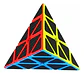 Cubo Rubik Pirámide 3x3x3 Qiyi Cobra Carbono Eqy672 - Miniatura 4