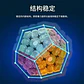 Cubo Mágico Megaminx 3x3 Magnético Moyu Meilong Stickerles Color De La Estructura Stickerless - Miniatura 8