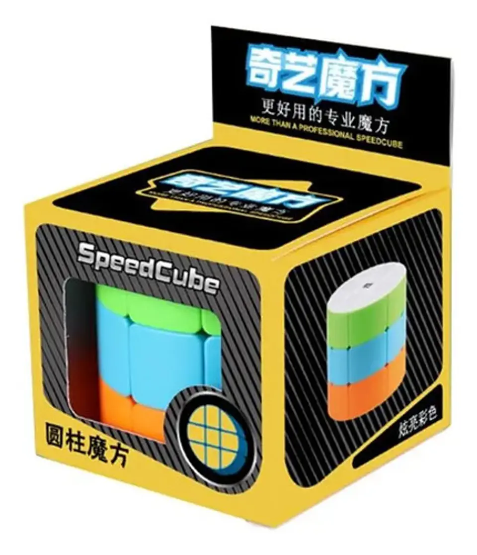 Cuberspeed Qiyi Cilindro 3x3 Sin Pegatinas Cubo De Velocidad 2