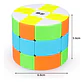 Cuberspeed Qiyi Cilindro 3x3 Sin Pegatinas Cubo De Velocidad - Miniatura 3