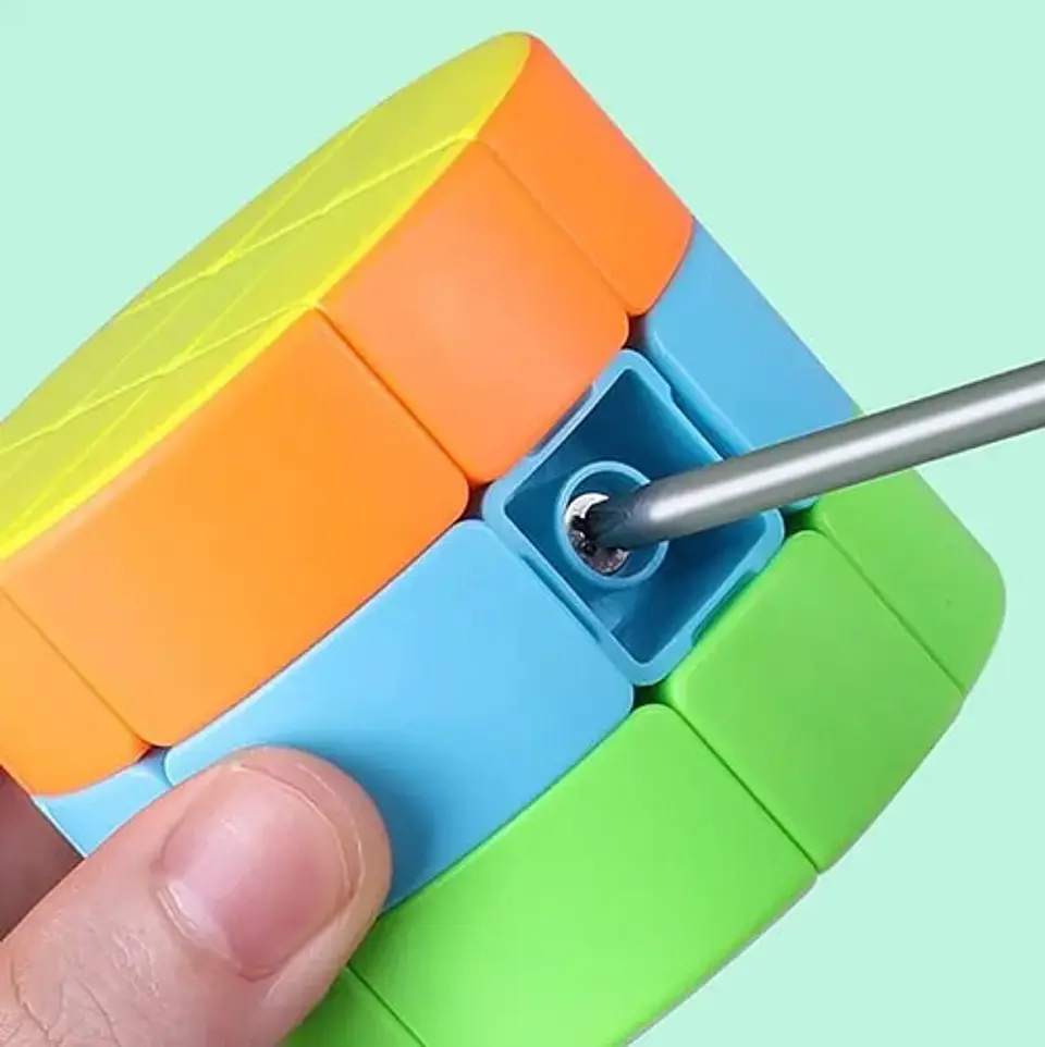 Cuberspeed Qiyi Cilindro 3x3 Sin Pegatinas Cubo De Velocidad 7