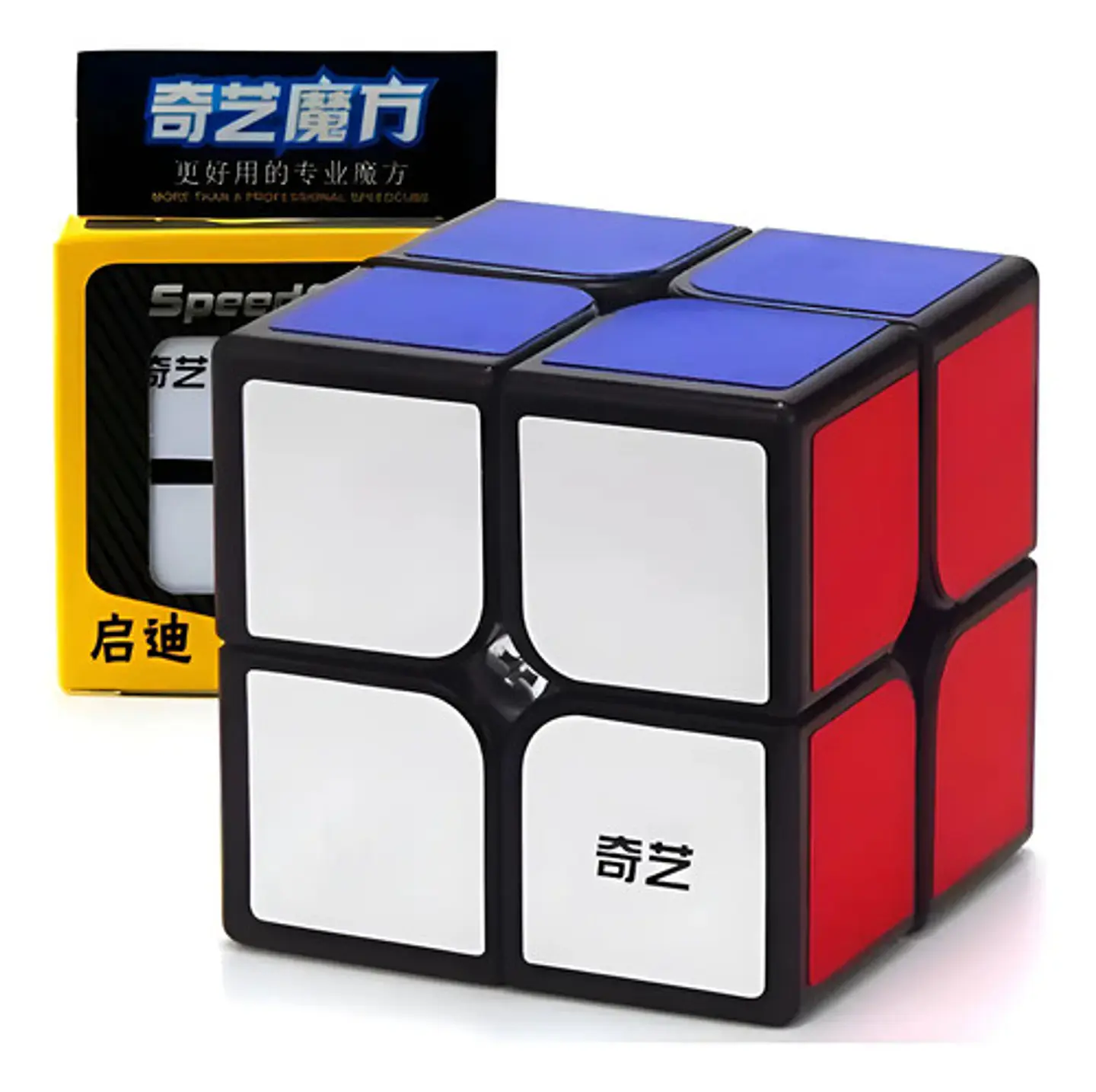Cubo Rubik Qiyi Qidi W Estructura Sticker Speed 2x2 Original 1