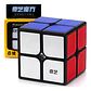 Cubo Rubik Qiyi Qidi W Estructura Sticker Speed 2x2 Original - Miniatura 1