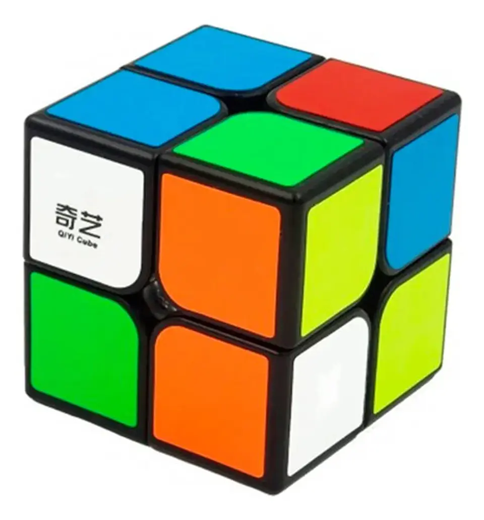 Cubo Rubik Qiyi Qidi W Estructura Sticker Speed 2x2 Original 4