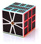 Cubo Rubik 3x3x3 Fibra Carbono Qiyi Qy3007 Rompecabezas Mental - Miniatura 1