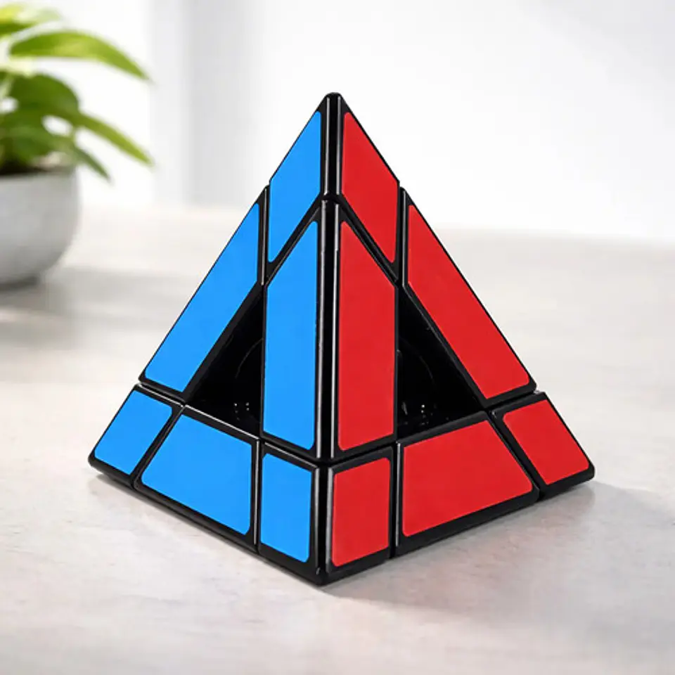 Cubo Pirámide Rubik Pyraminx Sheng Shou 3x3x3 Hueco 7218a-1 Puzzle 1