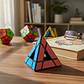 Cubo Pirámide Rubik Pyraminx Sheng Shou 3x3x3 Hueco 7218a-1 Puzzle - Miniatura 3