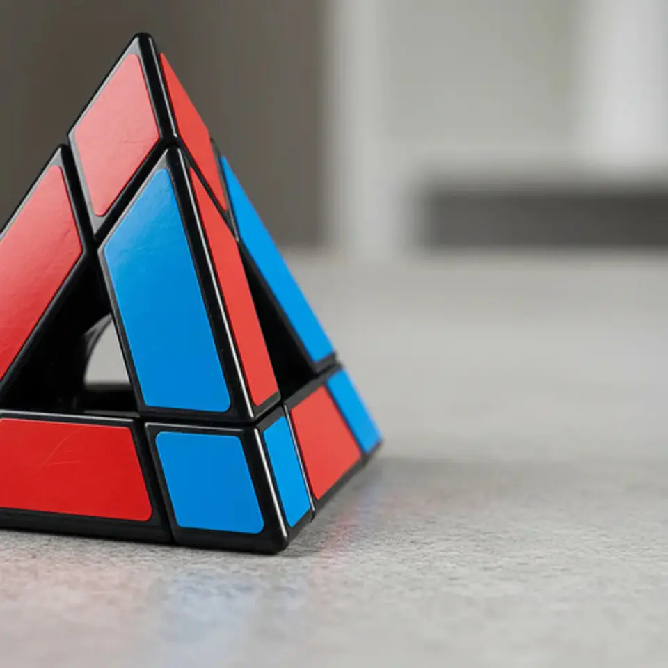 Cubo Pirámide Rubik Pyraminx Sheng Shou 3x3x3 Hueco 7218a-1 Puzzle 5