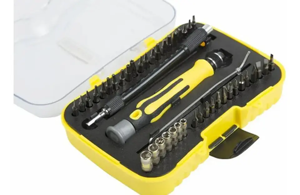 Juego Destornilladores Copas Graduables Estuche Computador 1