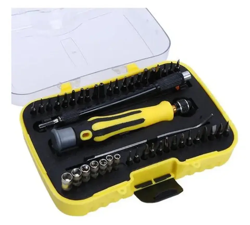 Juego Destornilladores Copas Graduables Estuche Computador 5