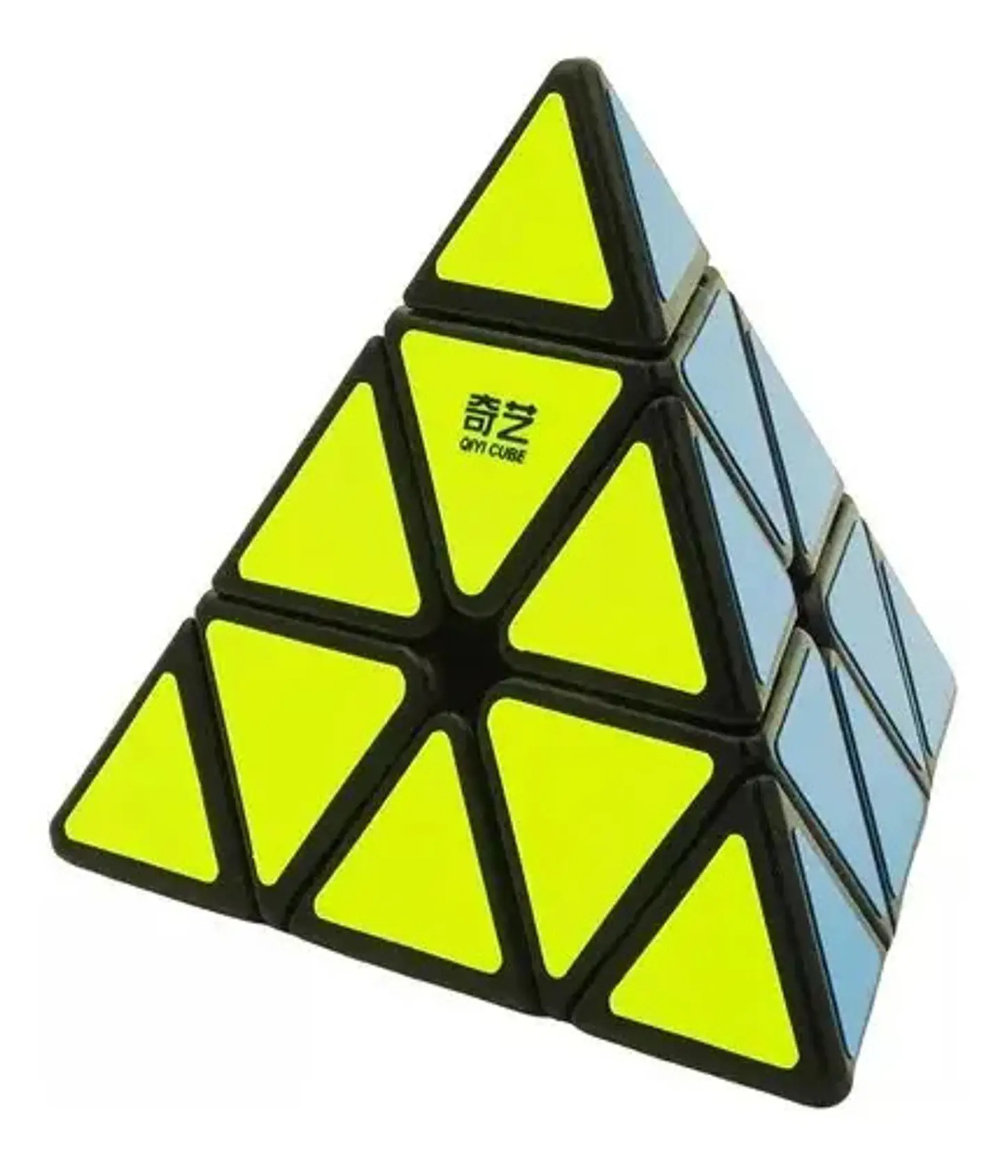 Cubo Mágico Rubik Piramide Qiyi Qiming Pyraminx / Cea Estructura Negro 2