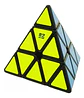 Cubo Mágico Rubik Piramide Qiyi Qiming Pyraminx / Cea Estructura Negro - Miniatura 2