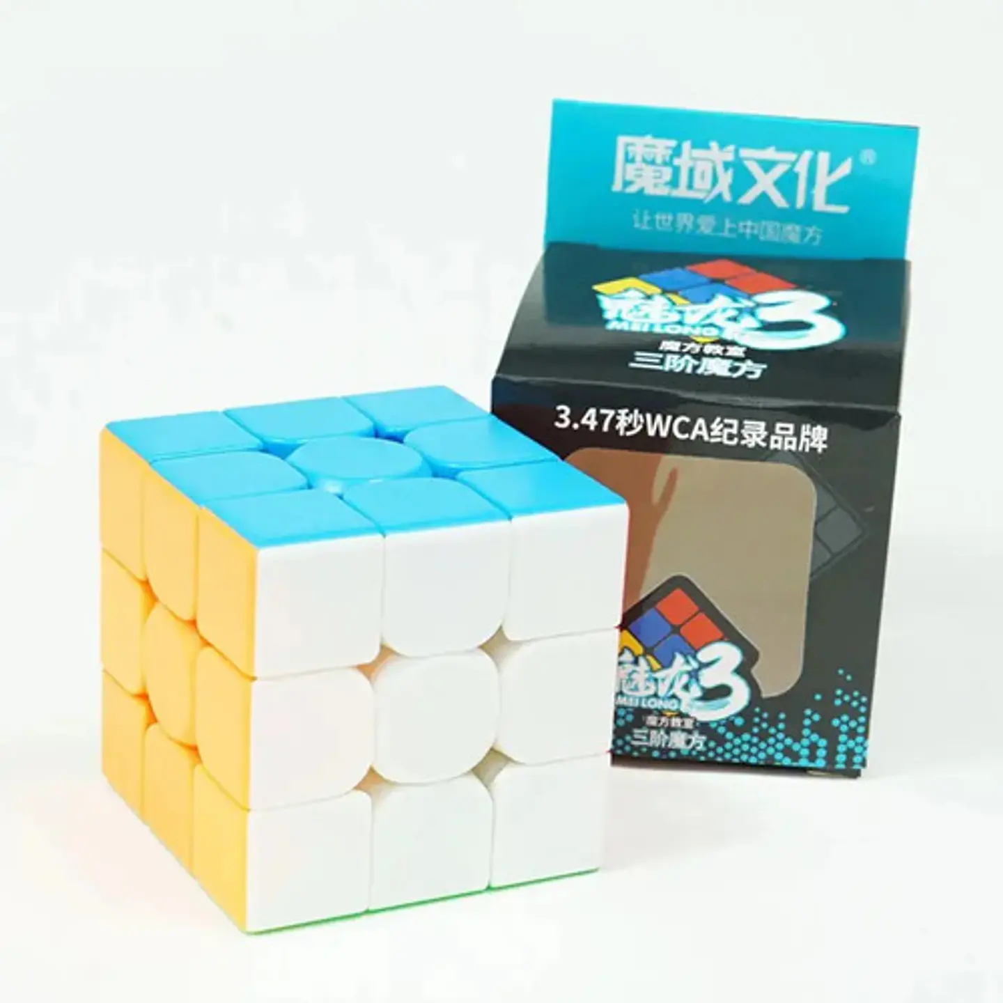 Cubo Rubik 3x3x3 Meilong Moyu Stickerless Speed Original 1