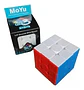 Cubo Rubik 3x3x3 Meilong Moyu Stickerless Speed Original - Miniatura 4