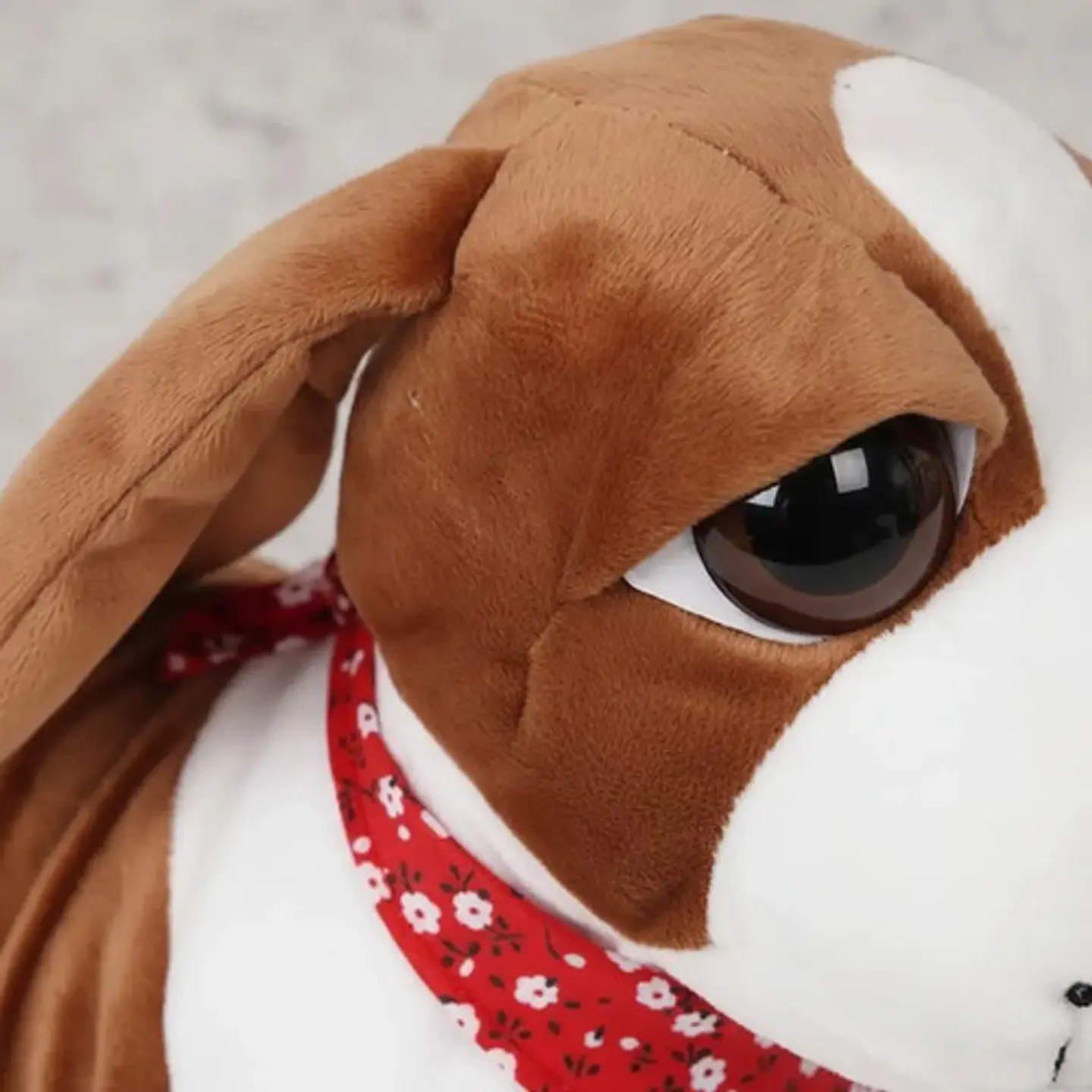 Perro Peluche Control Collar Camina Ladra Mueve La Cola 3