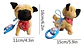 Perro Peluche Control Collar Camina Ladra Mueve La Cola - Miniatura 10