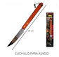 Cuchillo Especial Para Bbq Con Mango De Madera - Miniatura 3