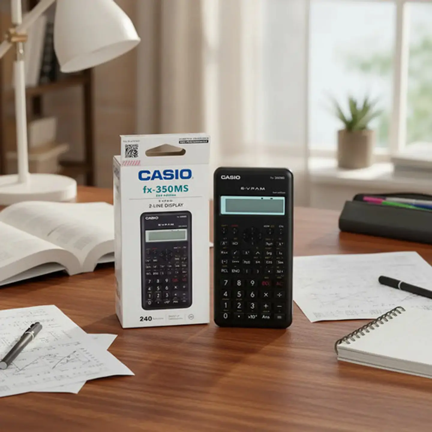 Calculadora Científica Casio Fx-350ms 240 Funciones Original 1
