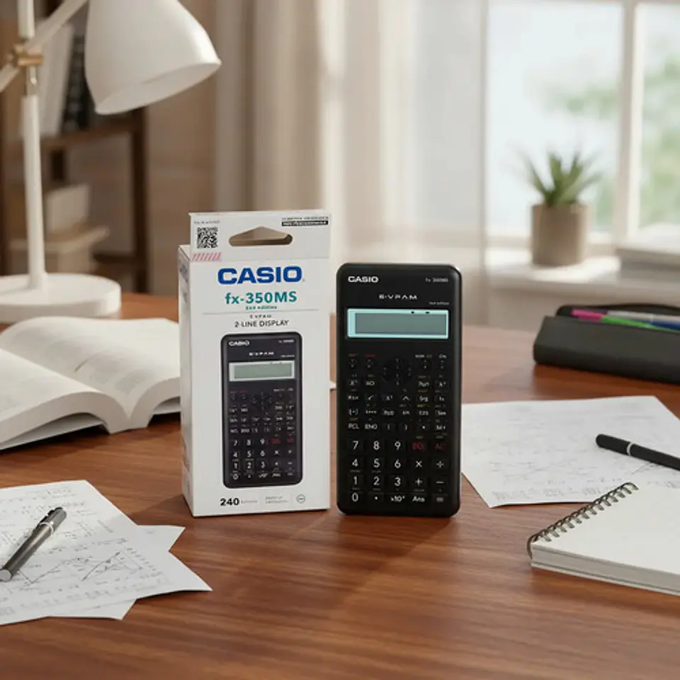 Calculadora Científica Casio Fx-350ms 240 Funciones Original 1