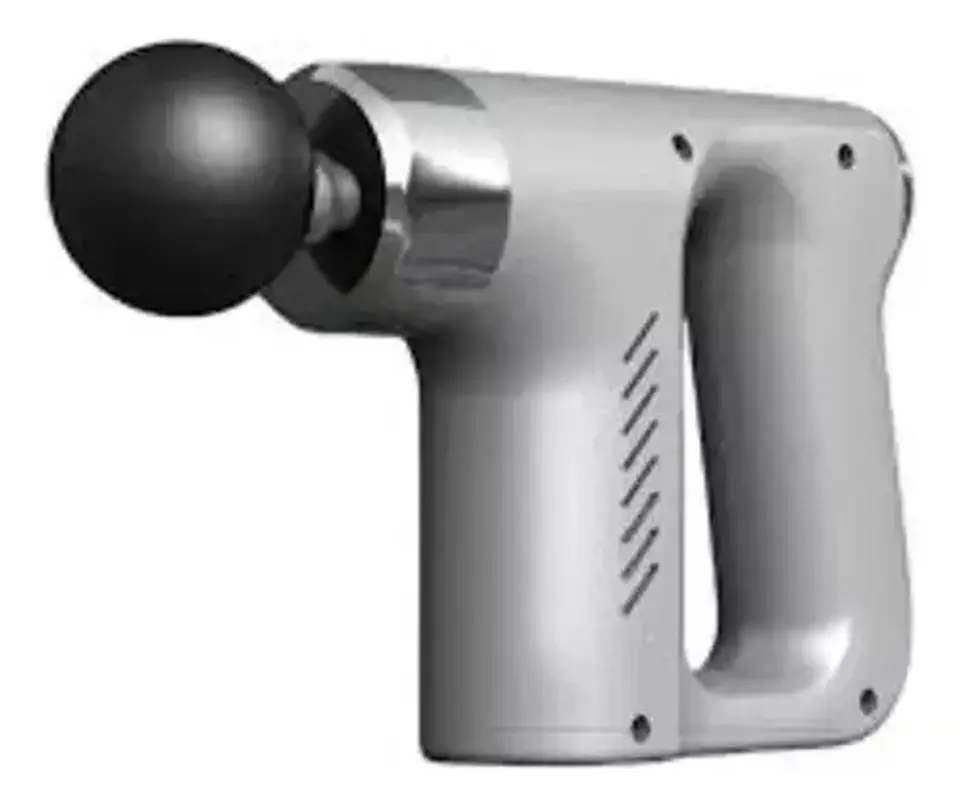 Pistola Masajeadora Fascial Gun Portátil Recuperación Muscular Rojo Inalámbrico 2