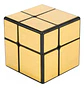Cubo Rubik Qiyi Mirror 2x2 Speed Dorado Espej Original Plata - Miniatura 2