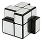 Cubo Rubik Qiyi Mirror 2x2 Speed Dorado Espej Original Plata - Miniatura 7
