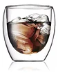 Vaso Doble Pared Vidrio Borosilicato 80ml - Miniatura 2