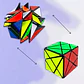 Cubo Rubik Qiyi Axis 3x3 Color De La Estructura Negro - Miniatura 4