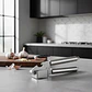 Prensa Ajo Macrooutlet Modelo 1680 Acero Ergonómica Cocina - Miniatura 2