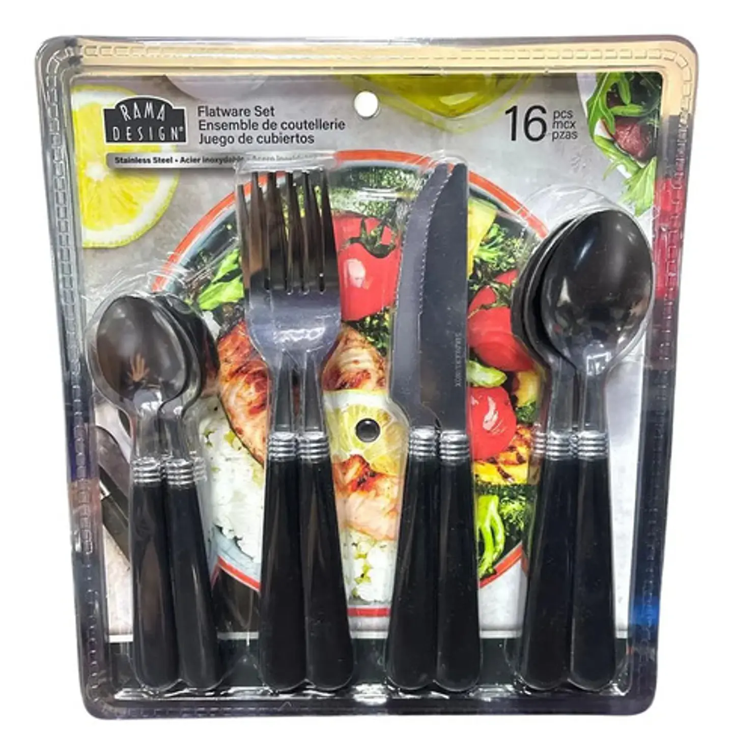 Set Cubiertos Cocina Cucharas Cuchillos Tenedor 7