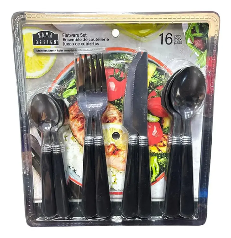 Set Cubiertos Cocina Cucharas Cuchillos Tenedor 7